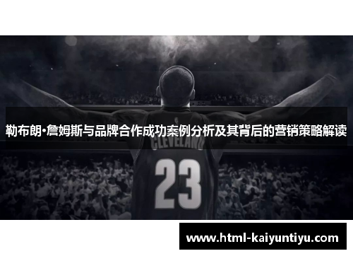 勒布朗·詹姆斯与品牌合作成功案例分析及其背后的营销策略解读